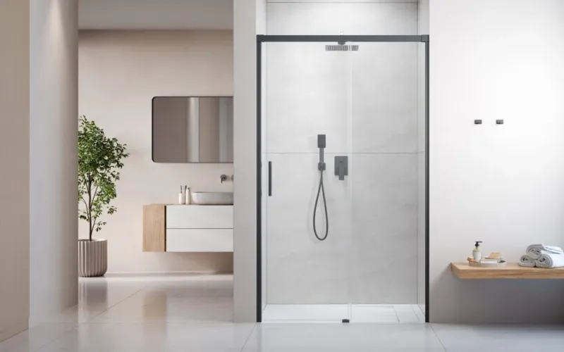 Дверь в нишу Radaway Idea Brushed GunMetal DWJ